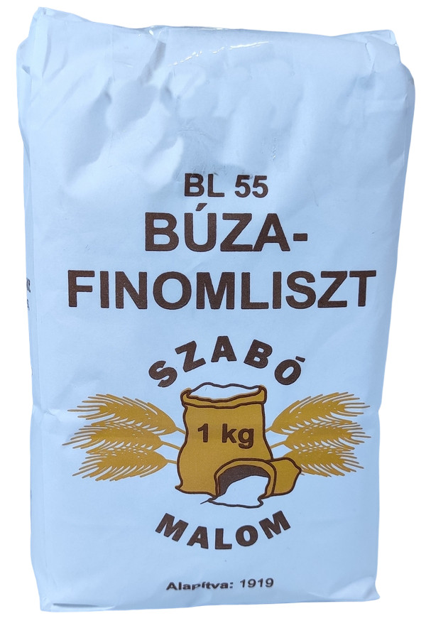 Szabó Malom búzafinomliszt bl 55 1kg Bio Bárka