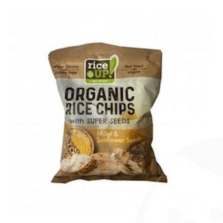 Rice Up bio köles & napraforgó chips 25 g