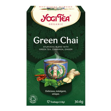 YOGI BIO ZÖLD CHAI TEA 17 filter