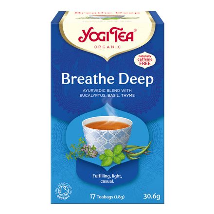 Yogi bio tea mély lélegzet 17 filter