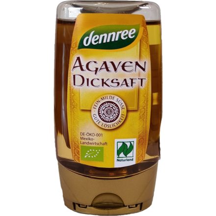 bio agavé szirup Dennree 180 ml