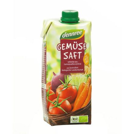 bio vegyes zöldséglé Dennree 500 ml