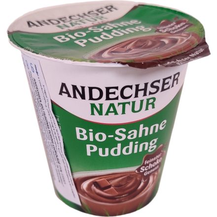 Csokis tejszín puding Andechser bio 150g