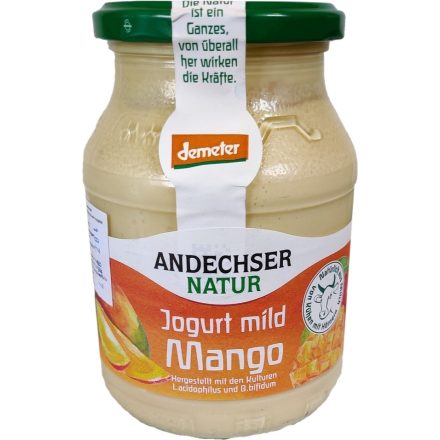 Andechser joghurt mangó bio 500ml