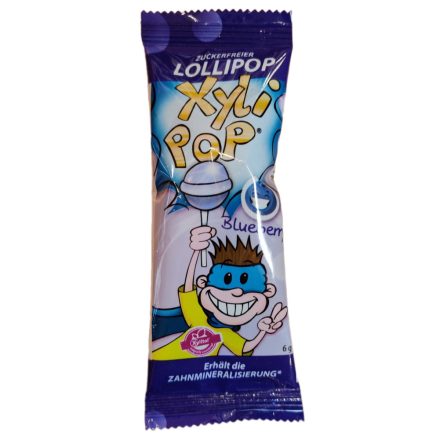 XyliPop kékáfonya nyalóka 6g