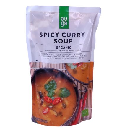 Auga bio krémleves fűszeres curry vegán 400 g