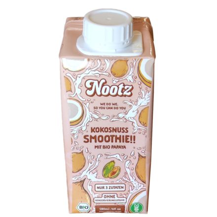 Nootz kókusztejes smoothie papajával 180ml