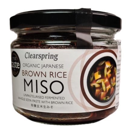 Clearspring bio miso barnarizsből üveges 300 g