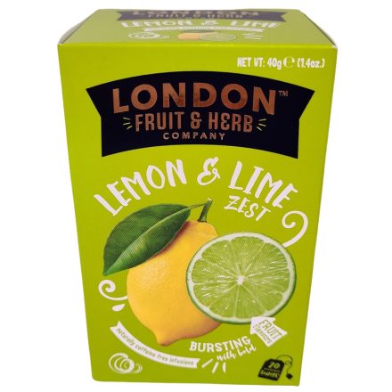 London citrom lime tea 20 filter 40 g