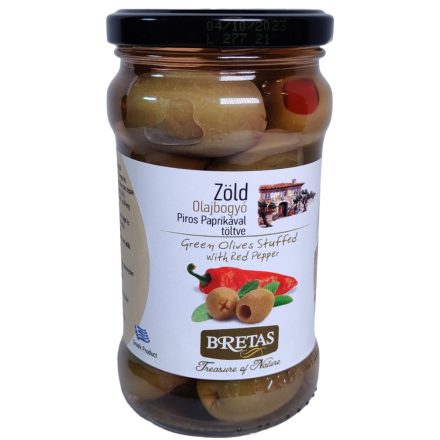 BRETAS OLAJBOGYÓ ZÖLD + PAPRIKA 314ml 300g