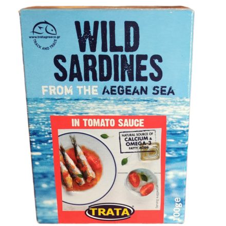 Trata | szardínia paradicsomos szószban 125g/100 g