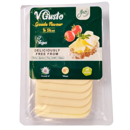 Gusto szeletelt gouda ízű vegán készítmény 140 g