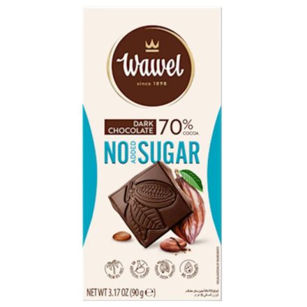 Wawel 70%-os étcsokoládé cukor nélk. 90 g