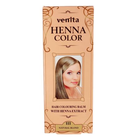 Henna krémhajfesték nr 111 természetes szőke 75g