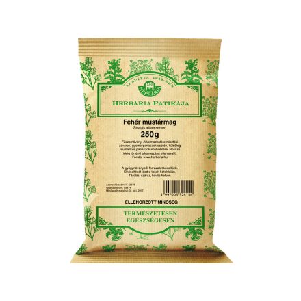 Herbária fehér mustármag 250g