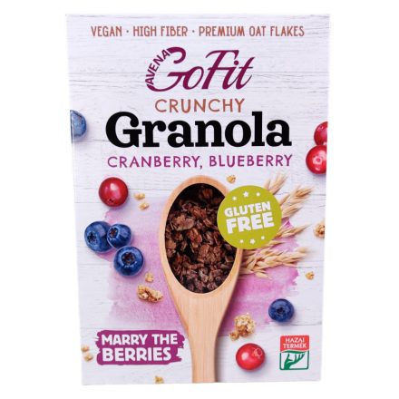 GOFIT GRANOLA ÁFONYÁS glut.ment. 250g