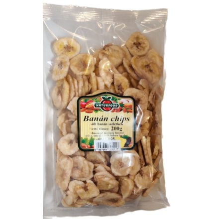 Naturfood banán chips 200 g