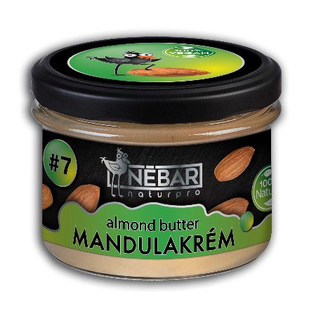 Nébar naturpro 100% mandulakrém 180 g