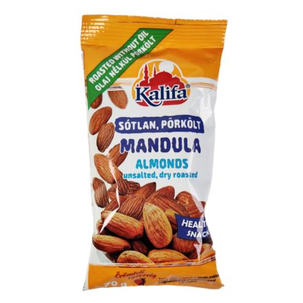 Kalifa sótlan, pörkölt mandula 70g