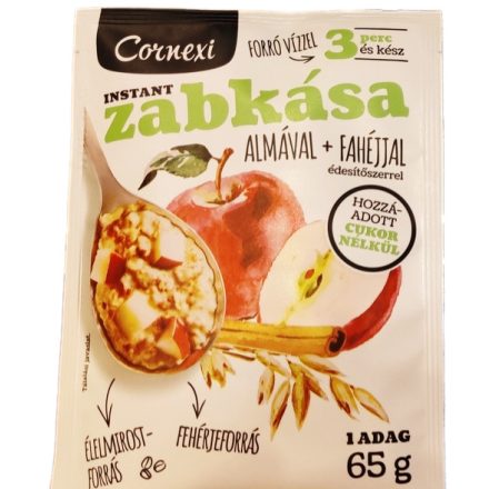 Cornexi zabkása alma-fahéj HCM 65 g