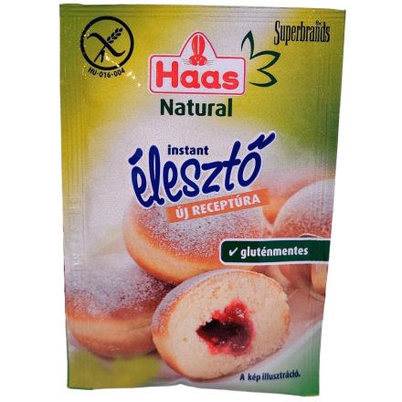 Haas natural instant élesztő 7 g