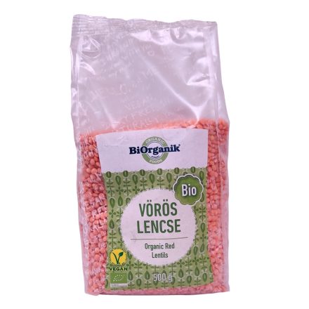 Biorganik bio vöröslencse 500 g