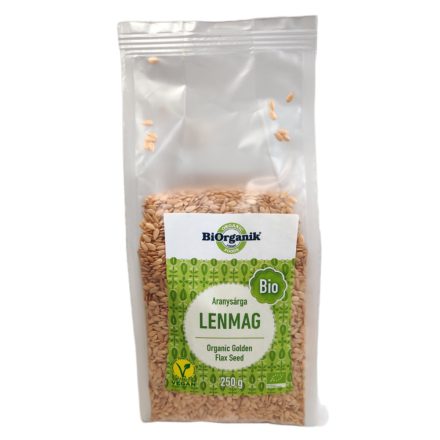 BIORGANIK ARANYSÁRGA LENMAG 250g