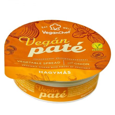 Veganchef paté zöldségkrém sült hagymás 110 g