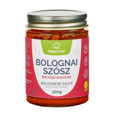 Veganchief bolognai szósz borsóproteinnel 300 g