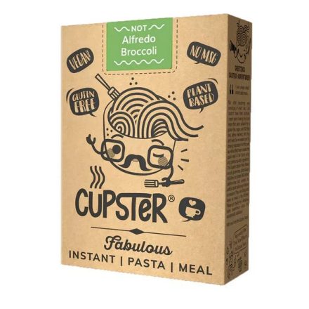 Cupster instant tészta not alfredo-broccoli 94g