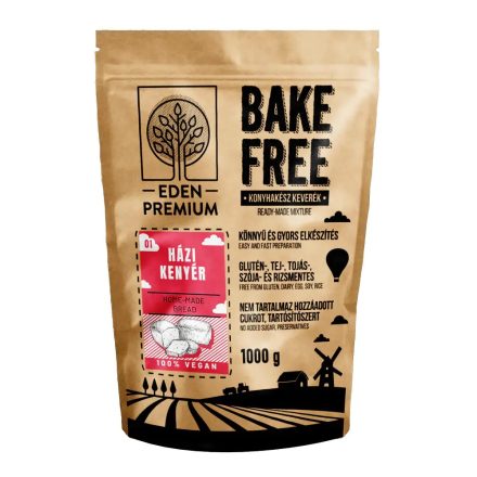 Bake free | házi kenyérliszt keverék Éden prémium 1kg GM