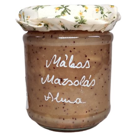 mákos-mazsolás alma lekvár Papp 200g