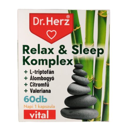 DR.HERZ RELAX&SLEEP KAPSZULA 60 DB