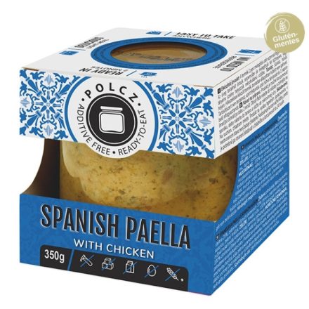 Polcz spanyol paella csirkehússal adalékmentes 350 g