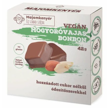 MAJOMKENYÉR mogyoróvajas bonbon 42 g