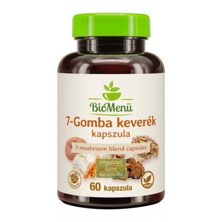 BioMenü 7-gomba keverék kapszula 620mg 60db