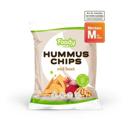 Foody Free hummus chips céklával 50 g