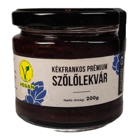 Gesztencia kékfrankos szőlőlekvár 200g