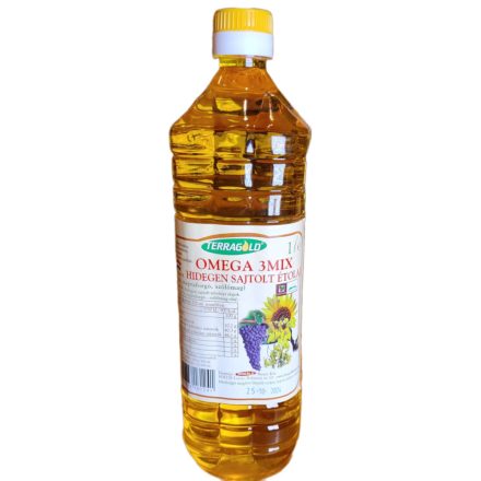 Biogold Omega 3mix hidegen sajtolt napraforgóolaj 1l