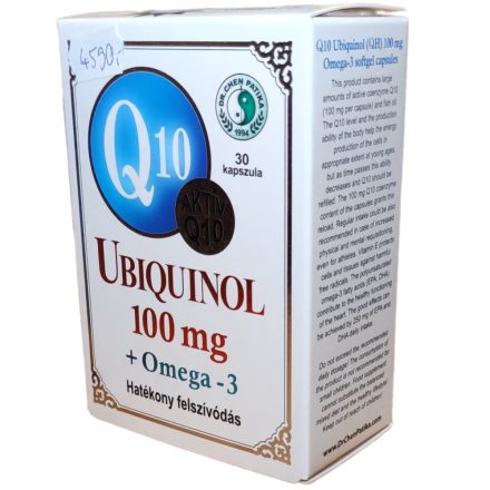 Dr.chen q10 ubiquinol +omega3 kapszula 30 db