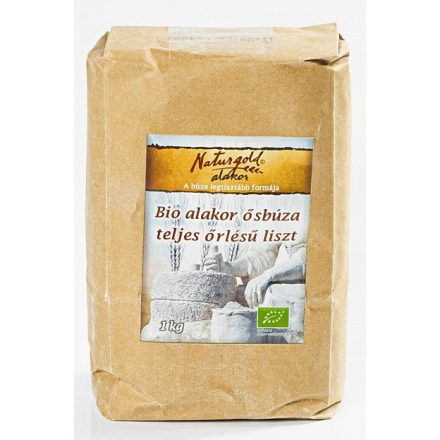 Naturgold bio teljes őrlésű alakor ősbúzaliszt 1kg