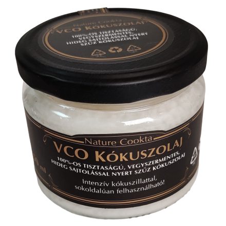 Nature Cookta vco kókuszolaj 250 ml