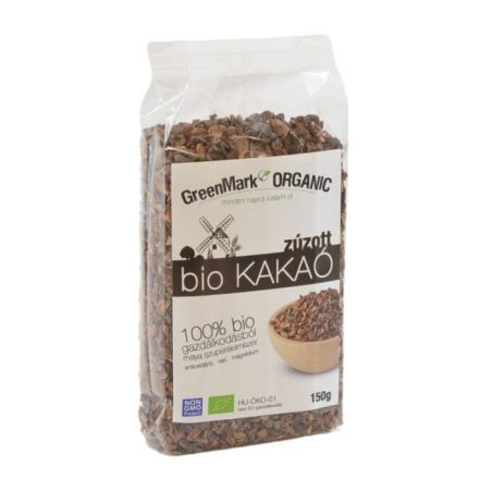 Greenmark Bio Kakaóbab pörkölt zúzott 150g