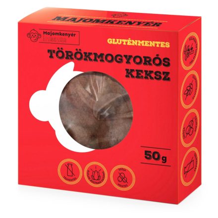 Majomkenyér törökmogyorós keksz glut.ment. 50 g