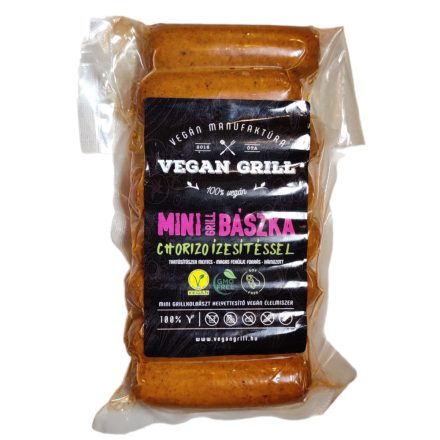 Vegan Grill mini bászka chorizo ízesítéssel 180g