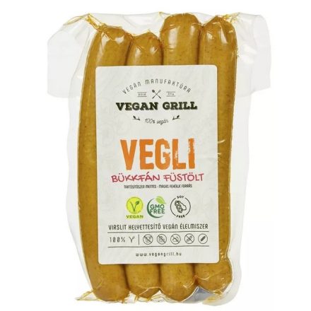 Vegan grill vegli füstölt virsli helyettesítő 180 g