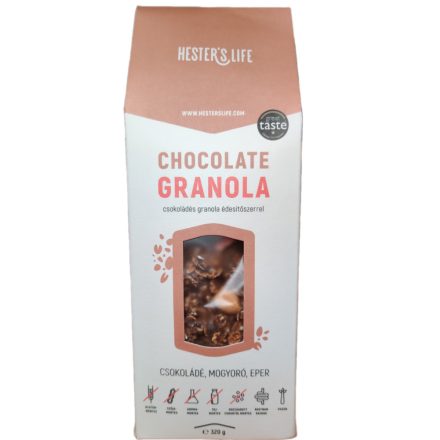 Hesters life chocolate granola csoki 320 g