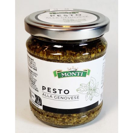 Monti pesto alla genovese gluténment. 180 g