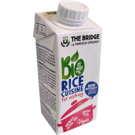 The Bridge bio rizs főzőkrém 200 ml