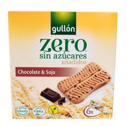 GULLÓN SNACK CSOKIS KEKSZ 144g